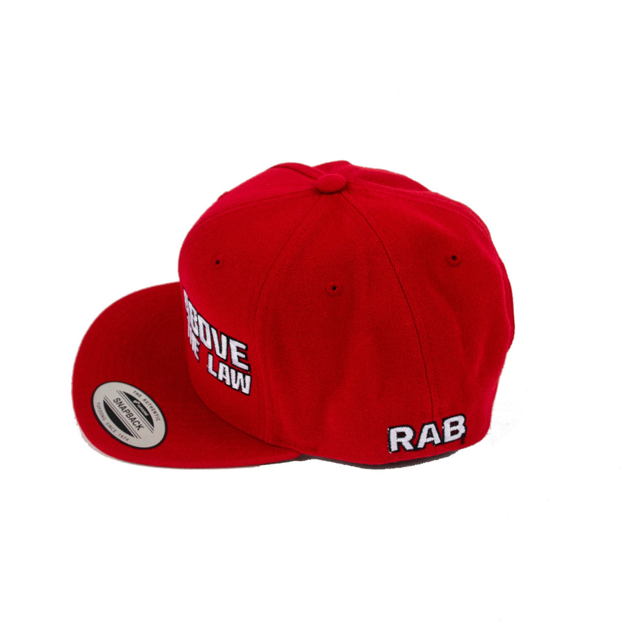 Above the Law SnapBack Hat- Red