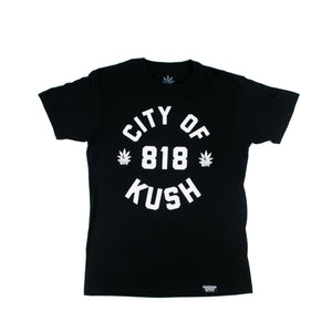 City of 818 Kush T-Shirt - Black